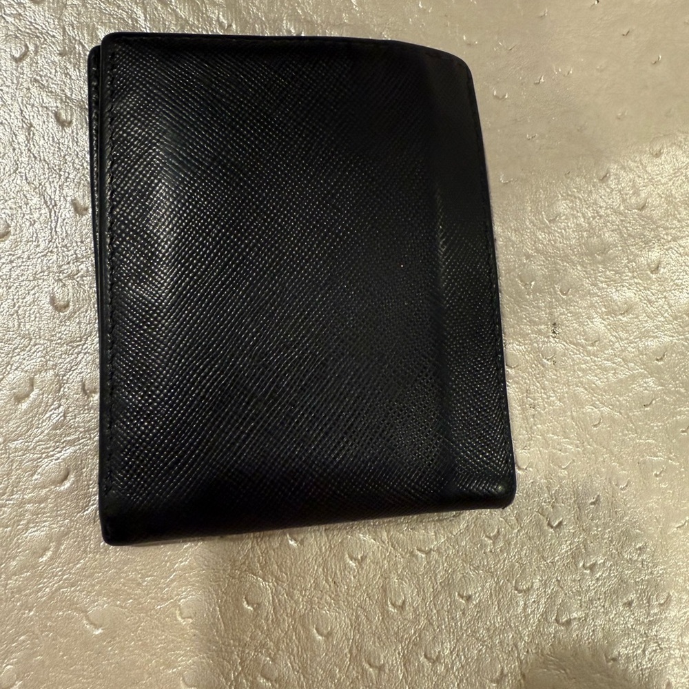 Prada Black Leather Wallet